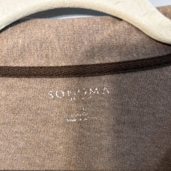 Brown Quarter Zip - Picture 2 of 4